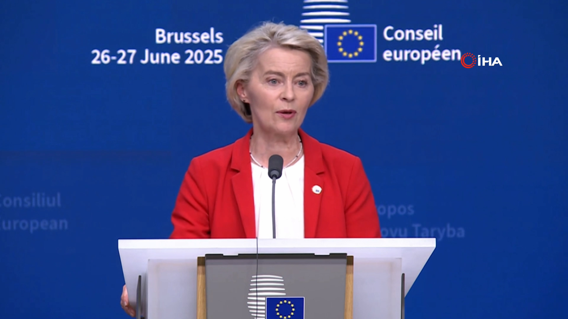 AB Komisyonu Başkanı Von der Leyen: "Gazze’deki insani durum dehşet verici ve katlanılamaz"