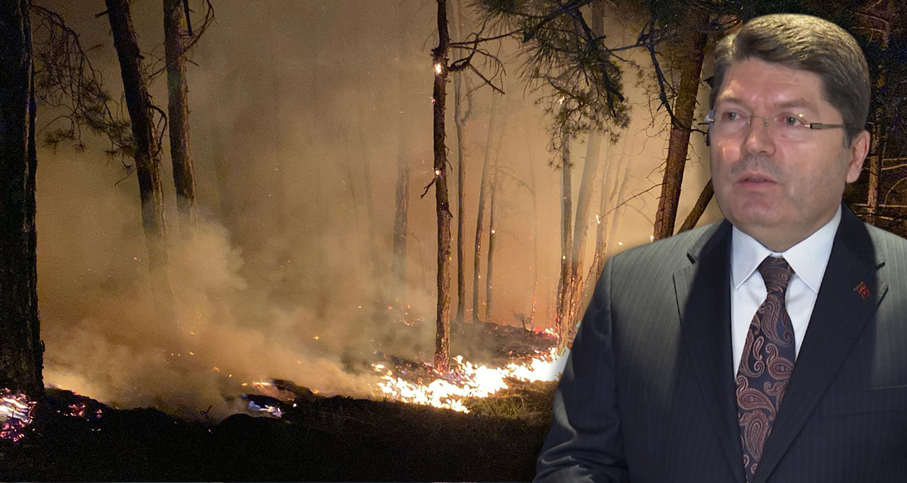 Bakan Tunç açıkladı: Orman yangınlarına ilişkin 17 şüpheli gözaltına alındı