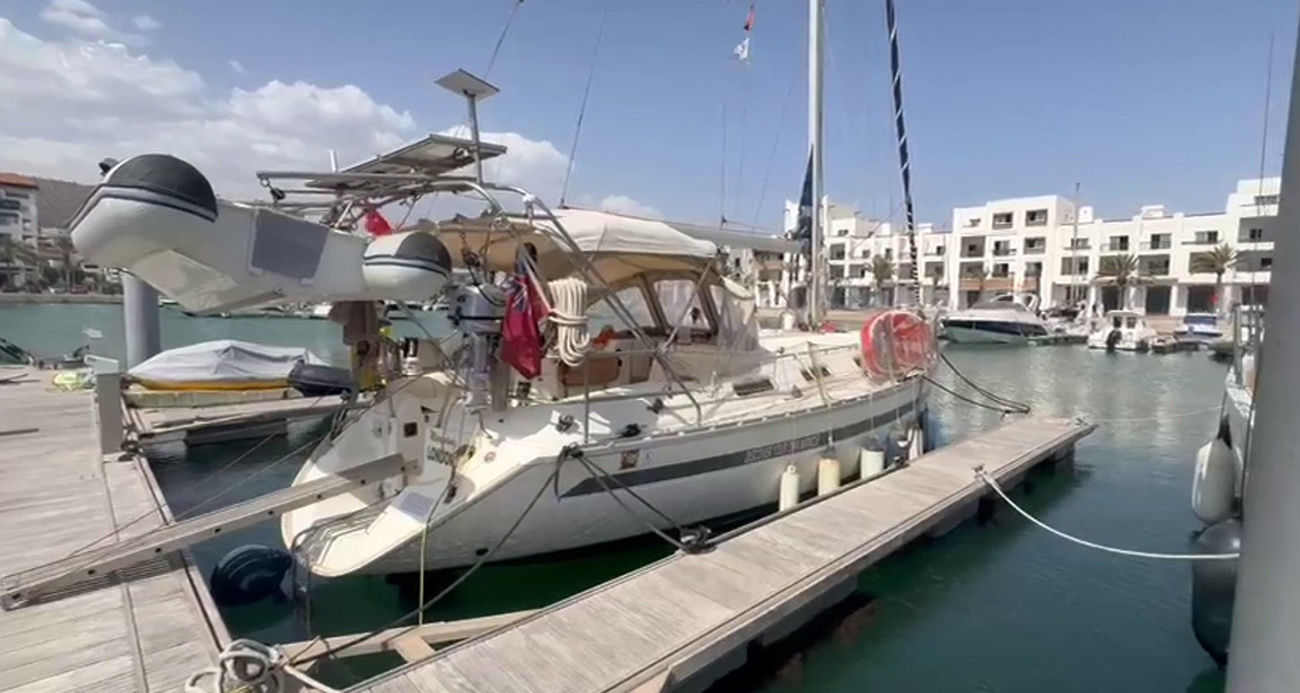 Filistin'e destek için yelken açtı, motor arızası sebebiyle Fas'ta beklemek zorunda kaldı