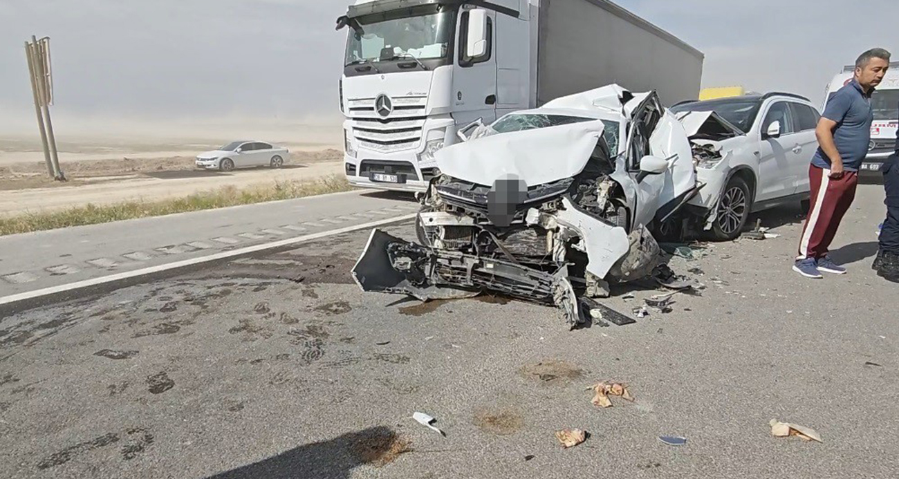 Aksaray’da kum fırtınası!