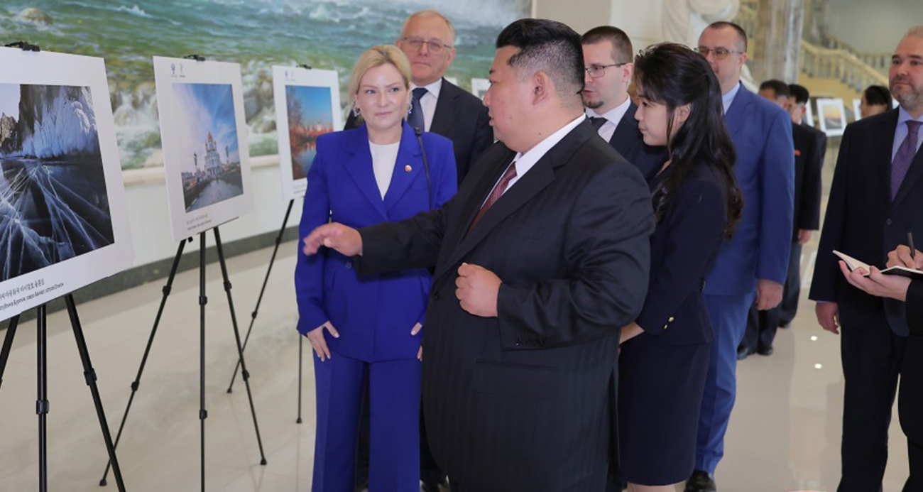 Kuzey Kore lideri Kim Jong-un, Rus Bakan Lyubimova'yı ağırladı