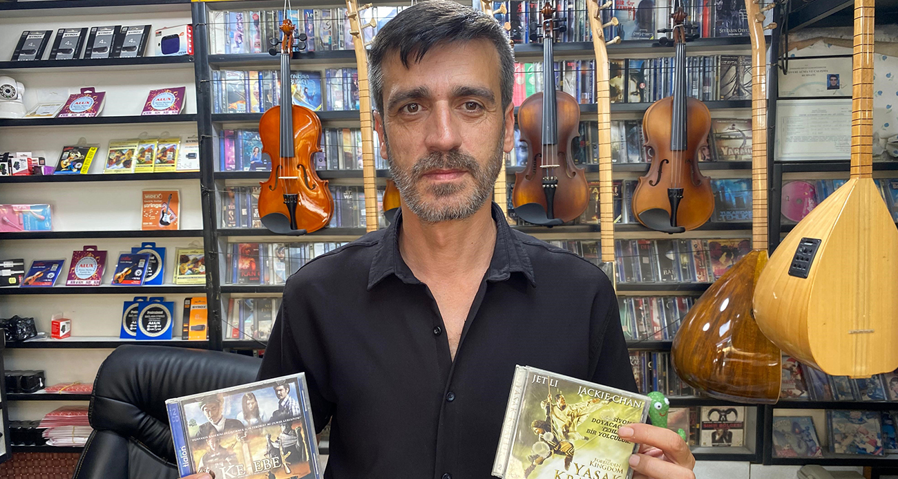 CD ve kasetlerin yerini müzik aletleri alıyor