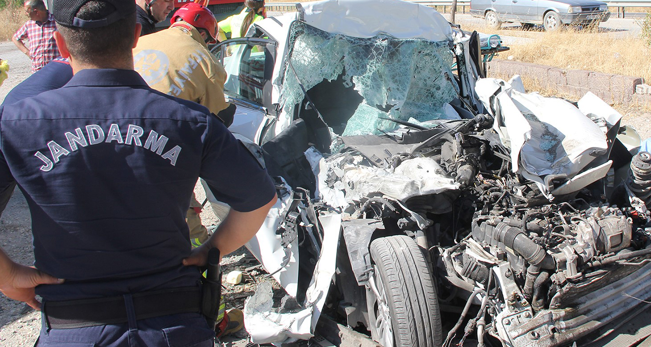 Manisa'da feci kaza!