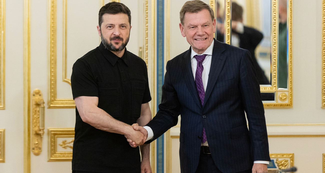 Ukrayna Devlet Başkanı Zelenskiy, Alman Bakan Wadephul ile görüştü