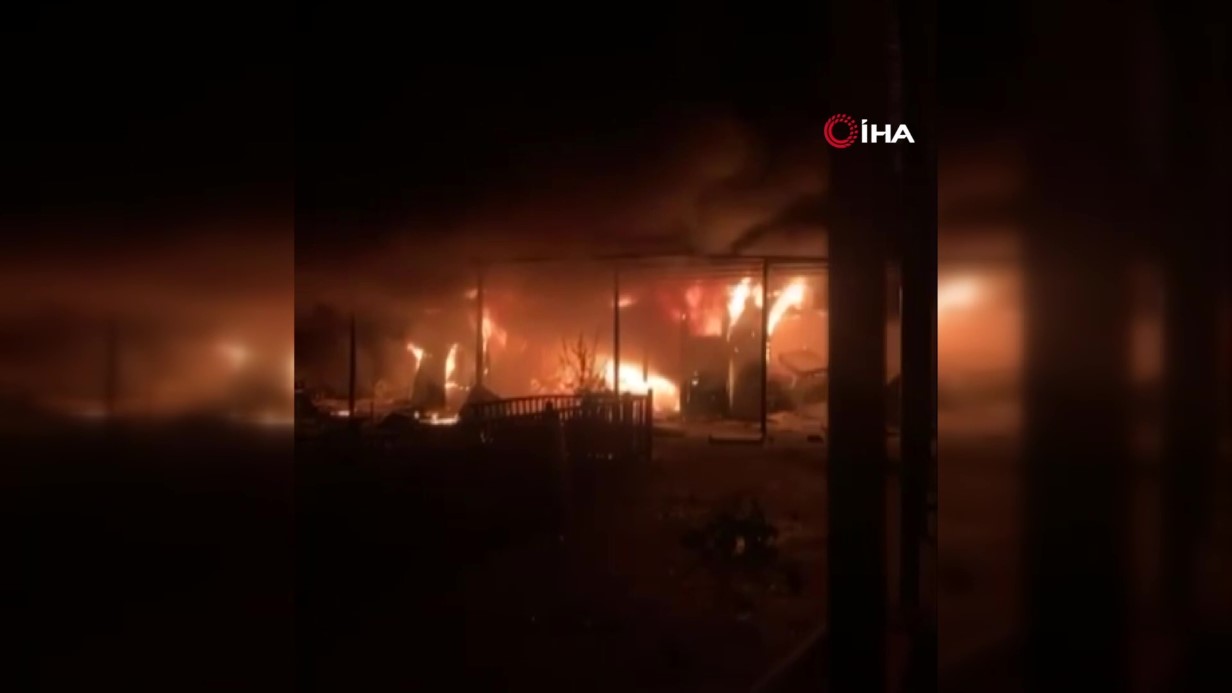 Kerkük'te havalimanı ve çevresine 3 roketli saldırı