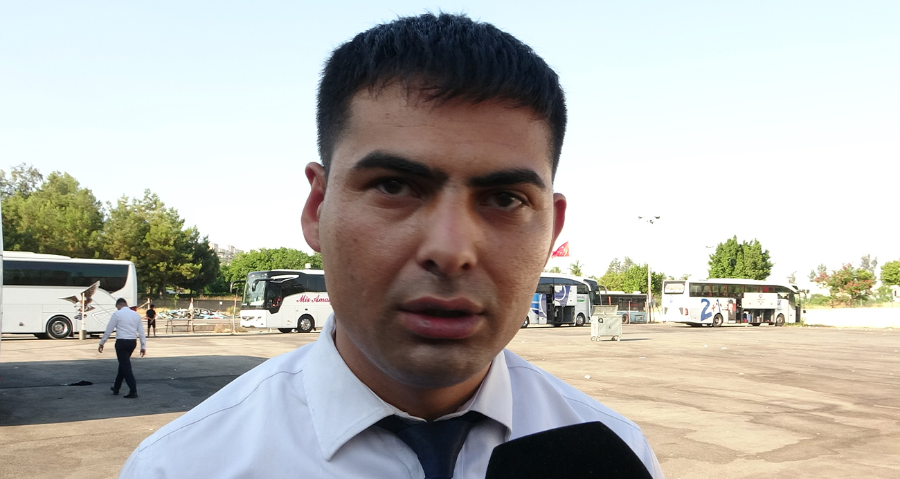Şoför direksiyon başında bayıldı!