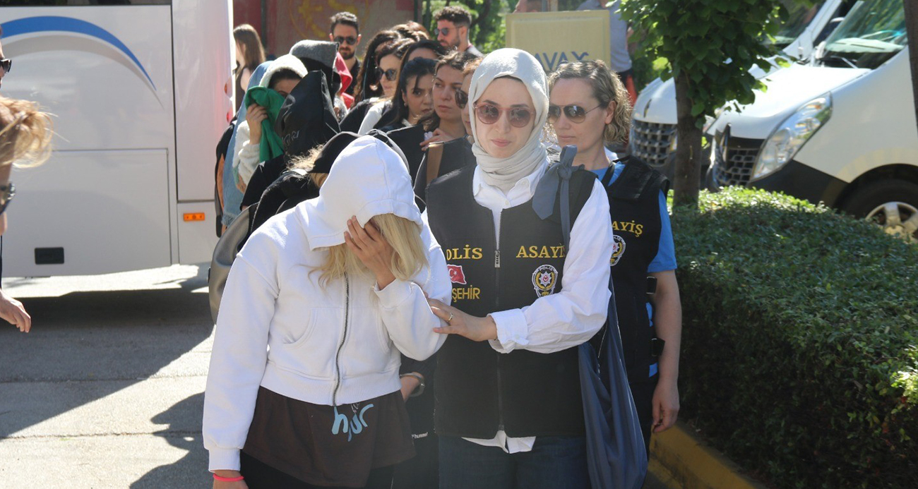 Eskişehir’de aylarca süren takibin ardından düzenlenen fuhuş operasyonunda 19 şüpheli yakalandı