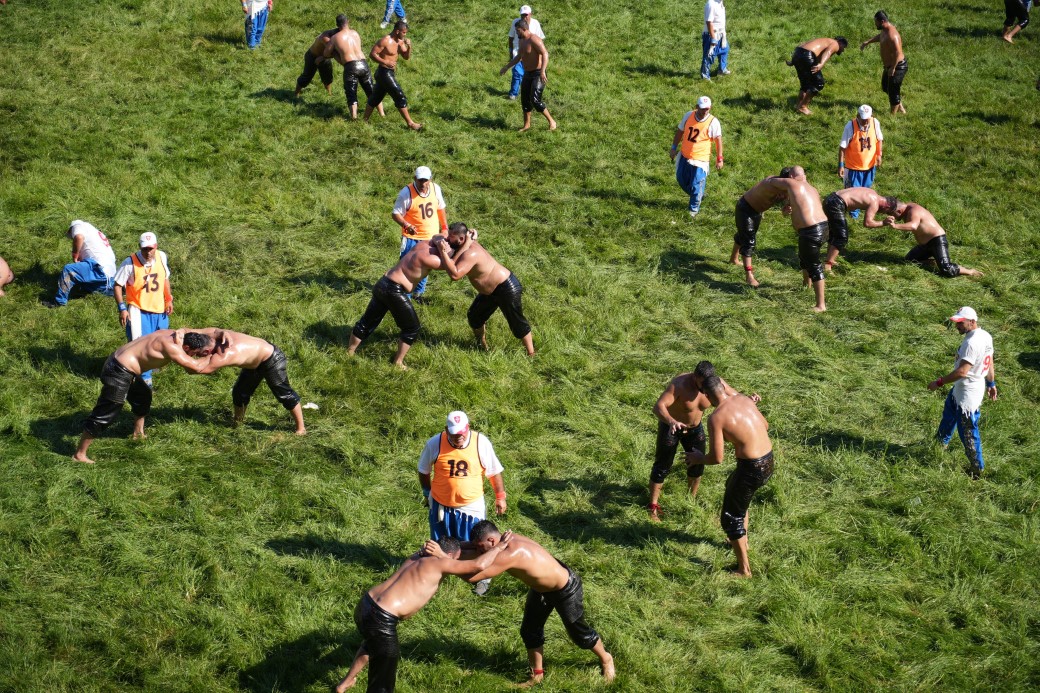 Edirne’de Kırkpınar Yağlı Güreşleri başladı