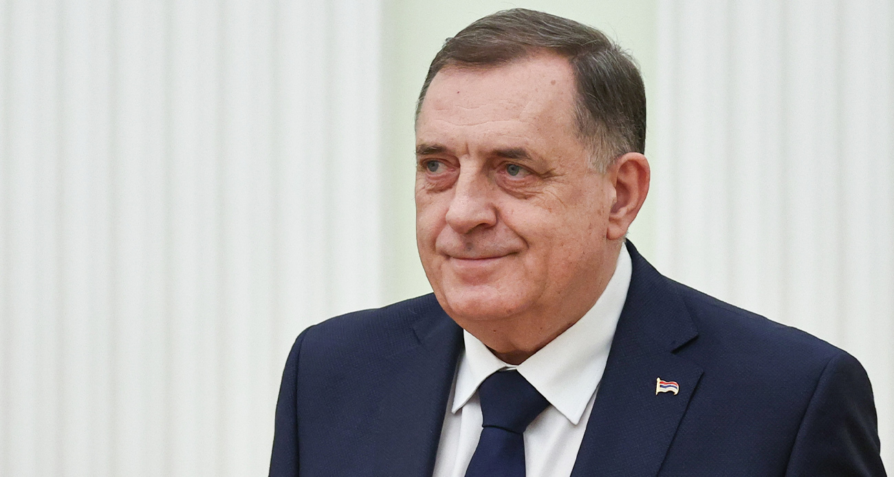 Bosnalı Sırp lider Dodik aleyhindeki tutuklama emri kaldırıldı