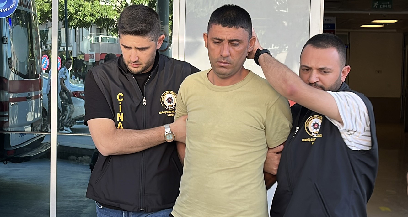 Konya’da tır şoförünü öldürüp başını kesen zanlı tutuklandı
