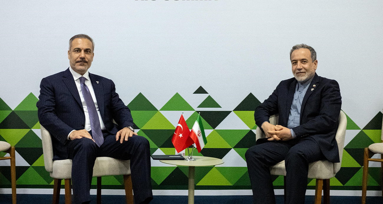 Bakan Fidan, İranlı mevkidaşı Abbas Arakçi ile görüştü