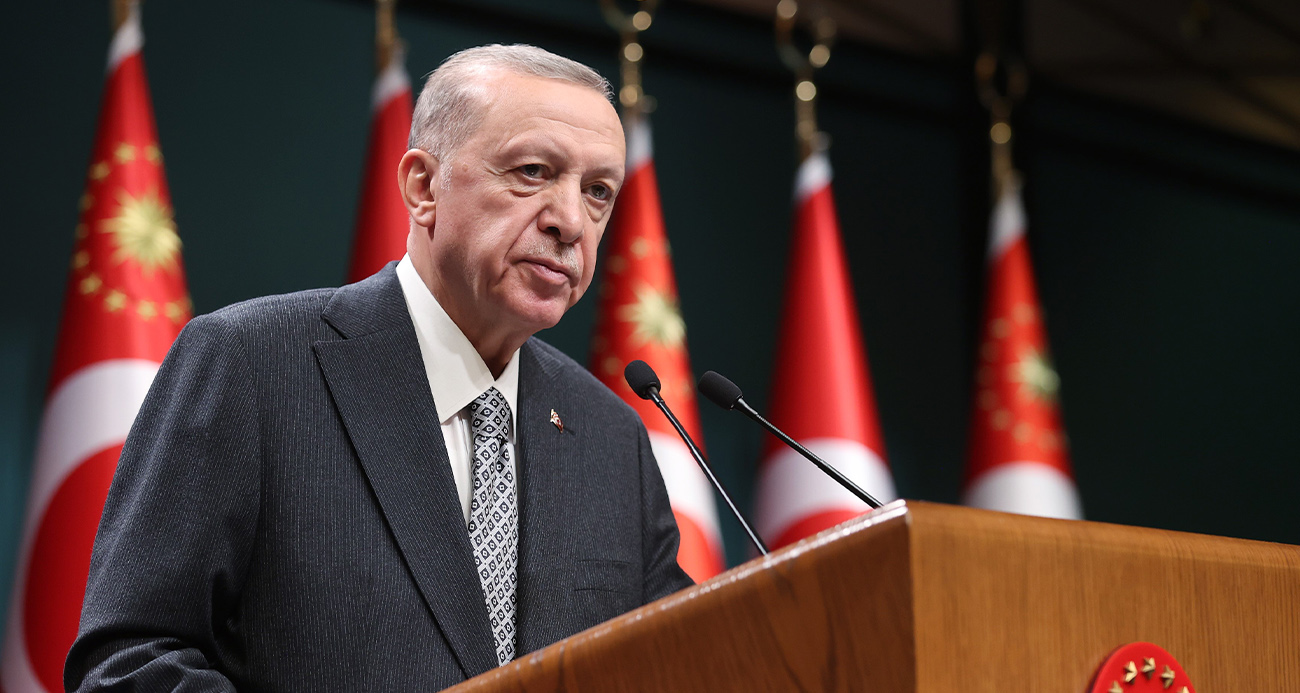 Cumhurbaşkanı Erdoğan’dan Pençe-Kilit bölgesindeki şehitler için taziye mesajı