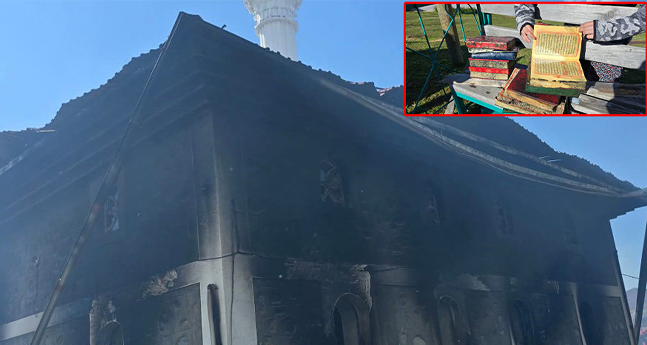 Kur’an-ı Kerim’ler zarar görmedi!