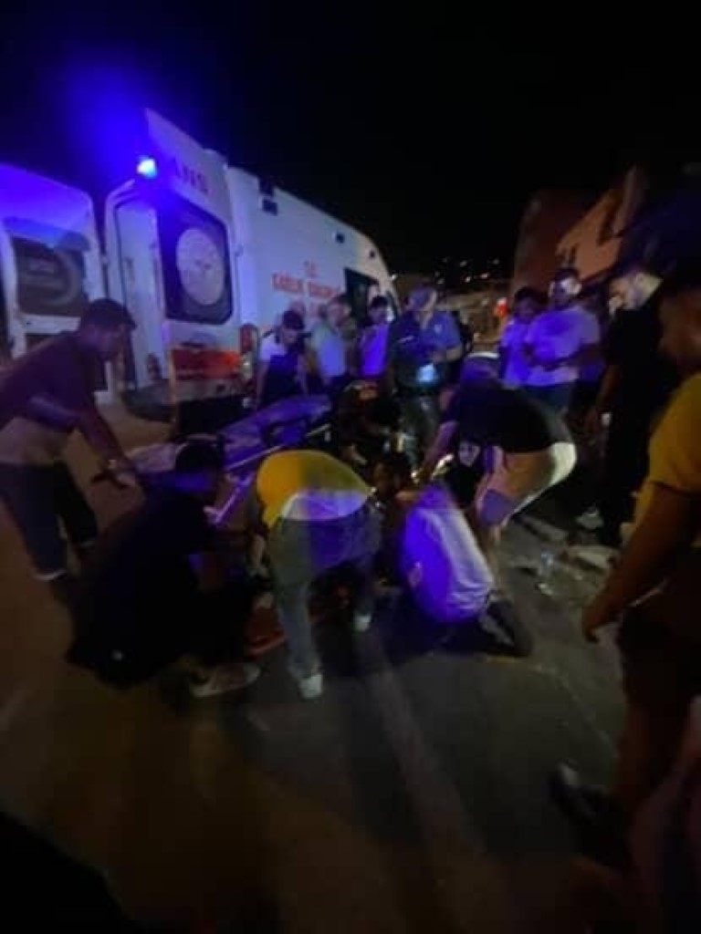 Fiat Tofaş’ın çarptığı adam metrelerce savruldu