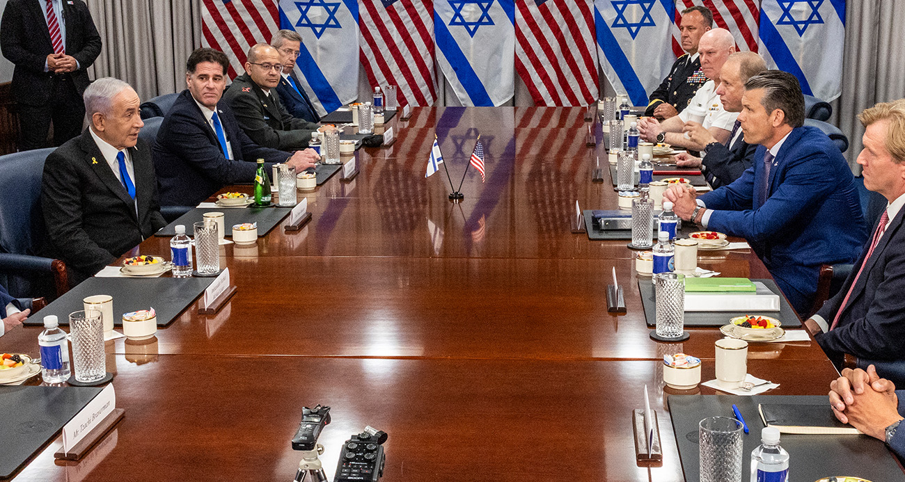 Netanyahu, ABD Savunma Bakanı Hegseth ile bir araya geldi