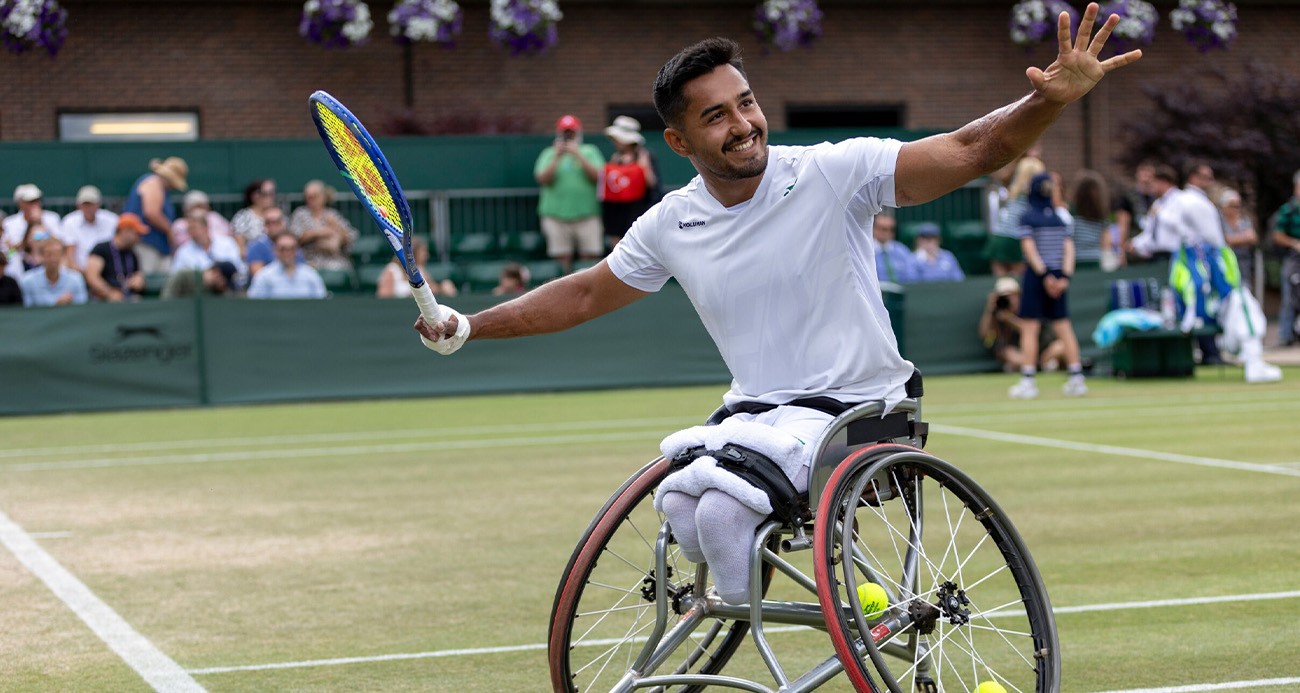 Ahmet Kaplan Wimbledon’da yarı finalde