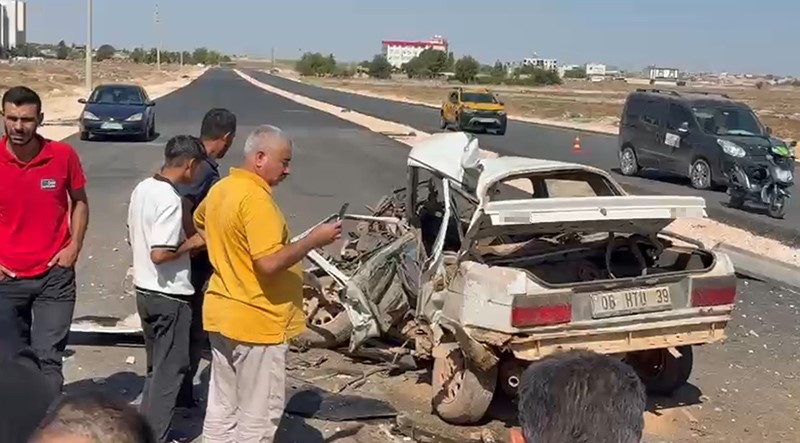 TOGG kazada hurdaya döndü: 1 ölü, 2 yaralı