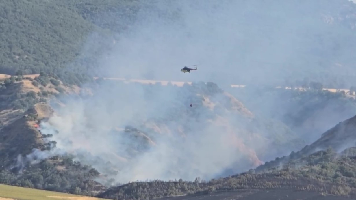 Amasya’da orman yangını: 50 dönüm orman, 150 dönüm tarım arazisi zarar gördü