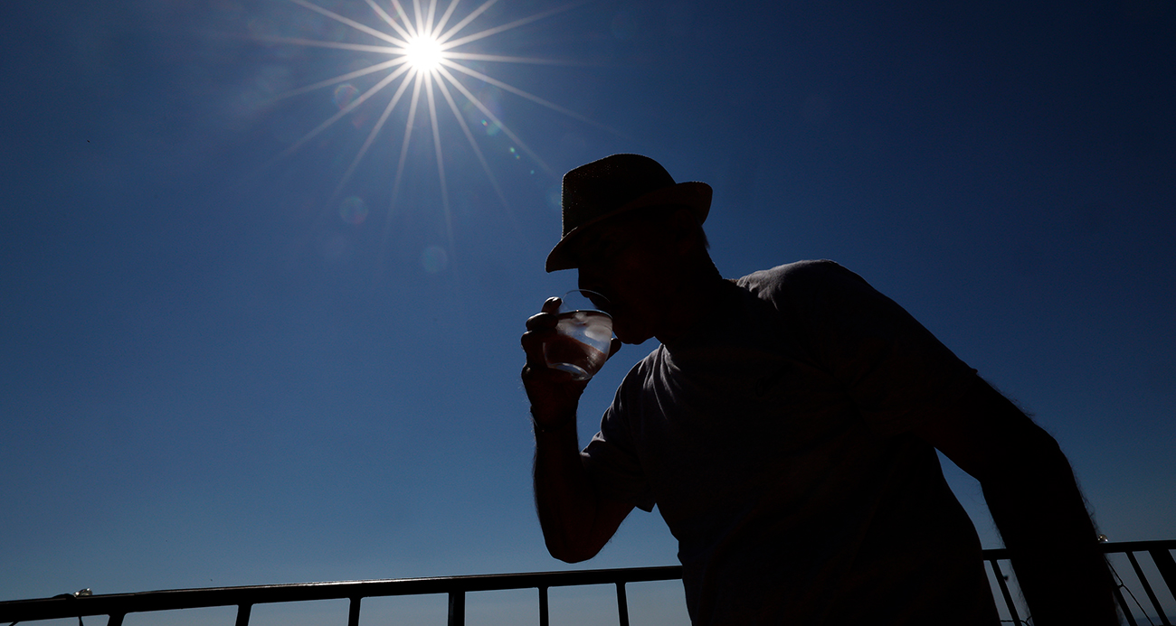 Son 55 yılın en sıcak dördüncü haziran ayı