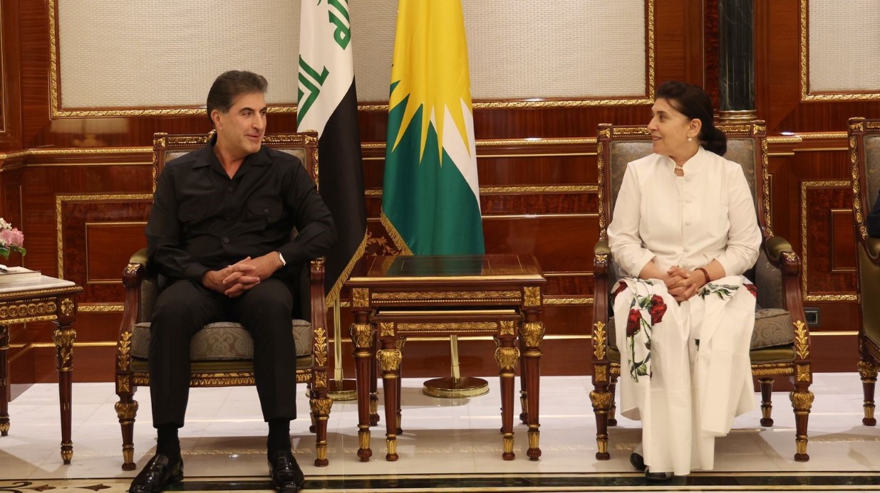 IKBY Başkanı Neçirvan Barzani, DEM Parti heyetini kabul etti