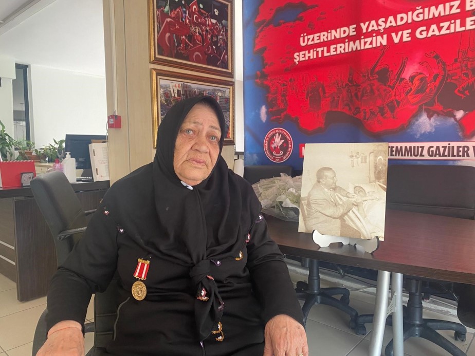 15 Temmuz Gazisi Mustafa Zorova’nın eşi: 