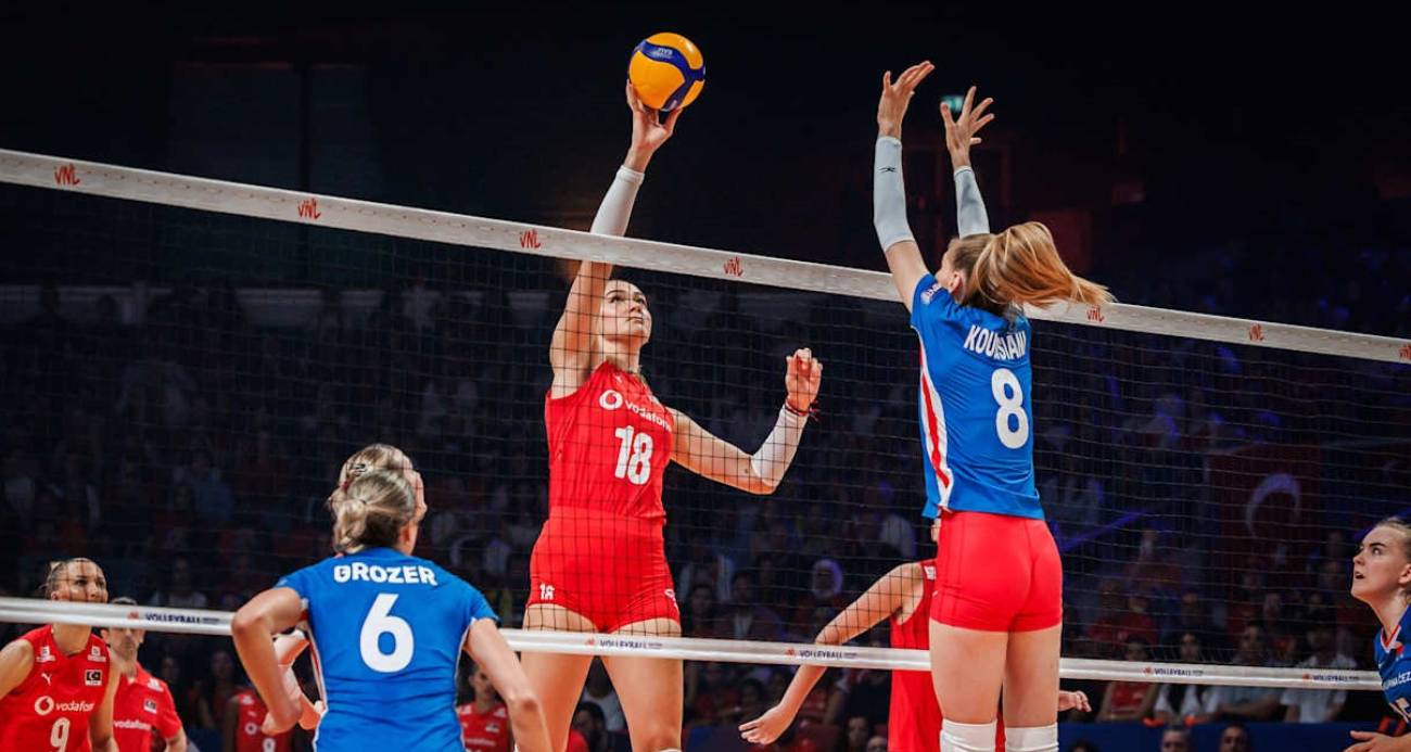 A Milli Kadın Voleybol Takımı, Çekya’ya mağlup oldu