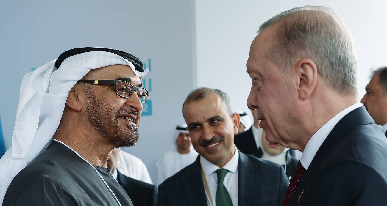 Cumhurbaşkanı Erdoğan, Birleşik Arap Emirlikleri  Devlet Başkanı Al Nahyan ile görüştü