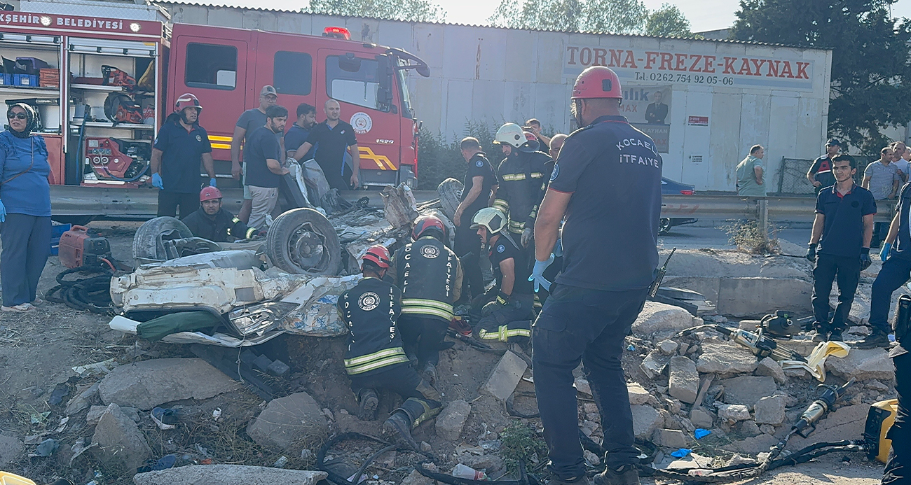 Kocaeli’deki feci kazada hayatını kaybedenlerin kimlikleri belli oldu