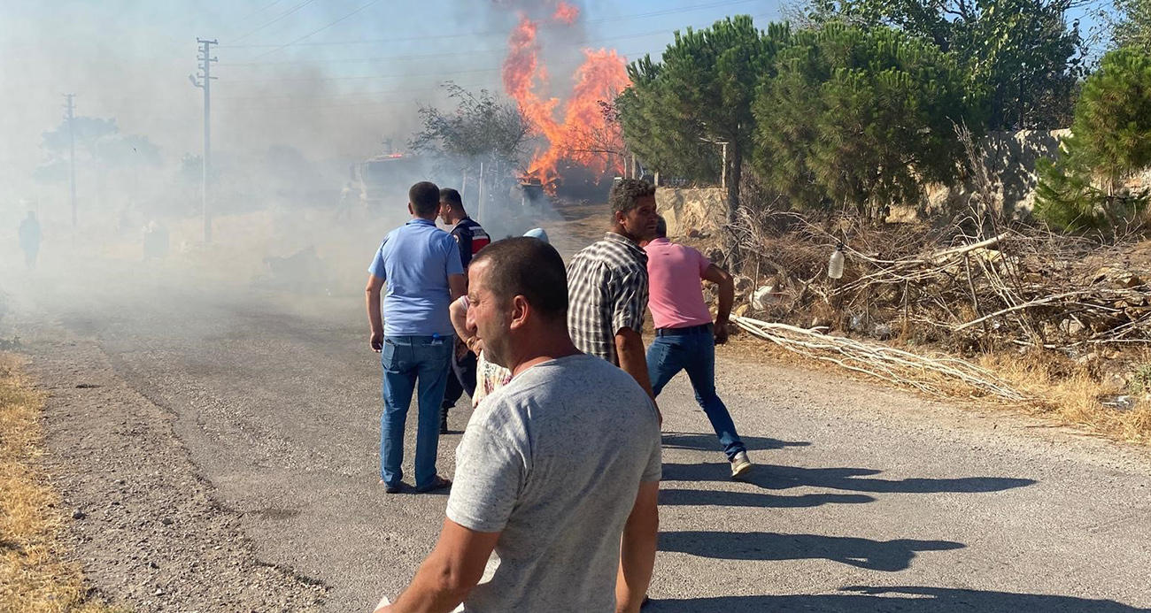 Çanakkale'de orman yangını!