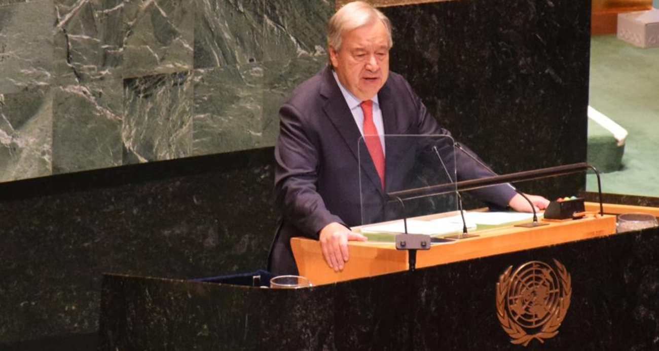 BM Genel Sekteri Guterres’ten İsrail’in Suriye yönelik saldırılarına kınama