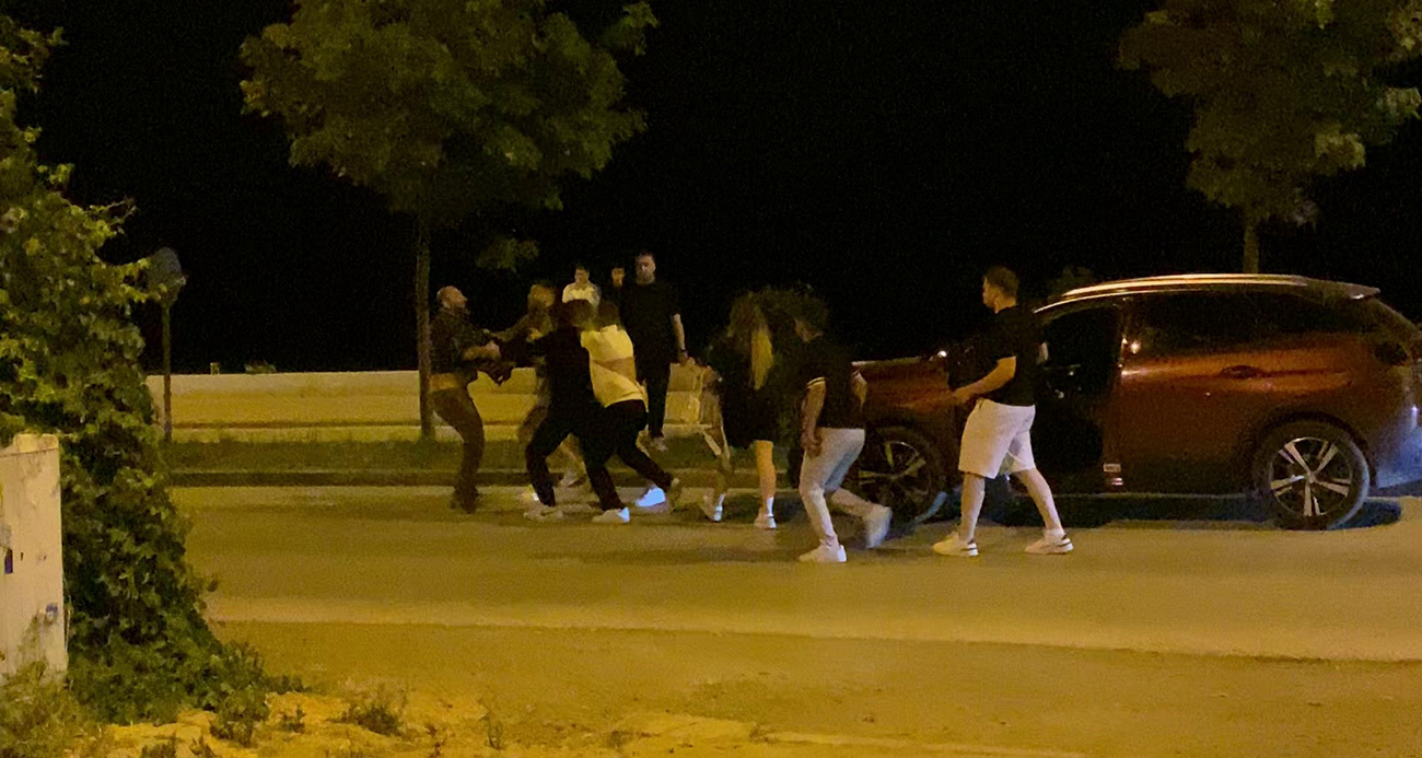 Atakum’da gergin anlar