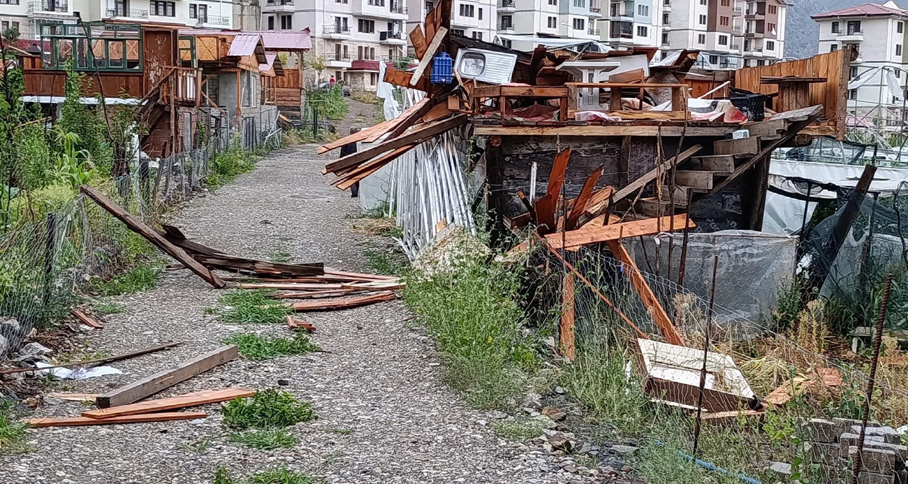 Artvin’de fırtına!