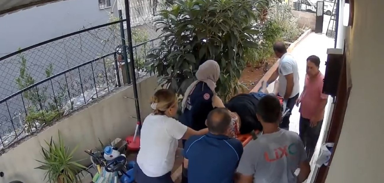 Kargocu hayat kurtardı