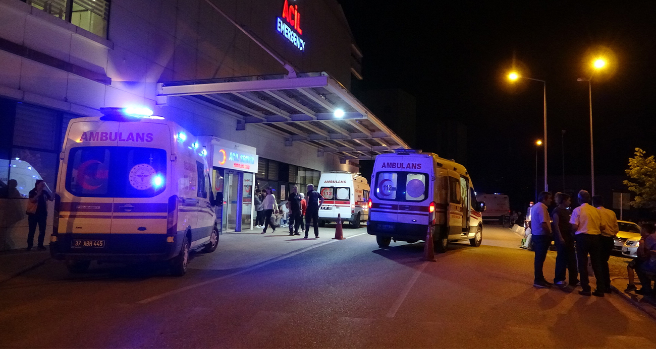 Kastamonu’da düğün yemeğinden zehirlenen çok sayıda kişi hastanelik oldu