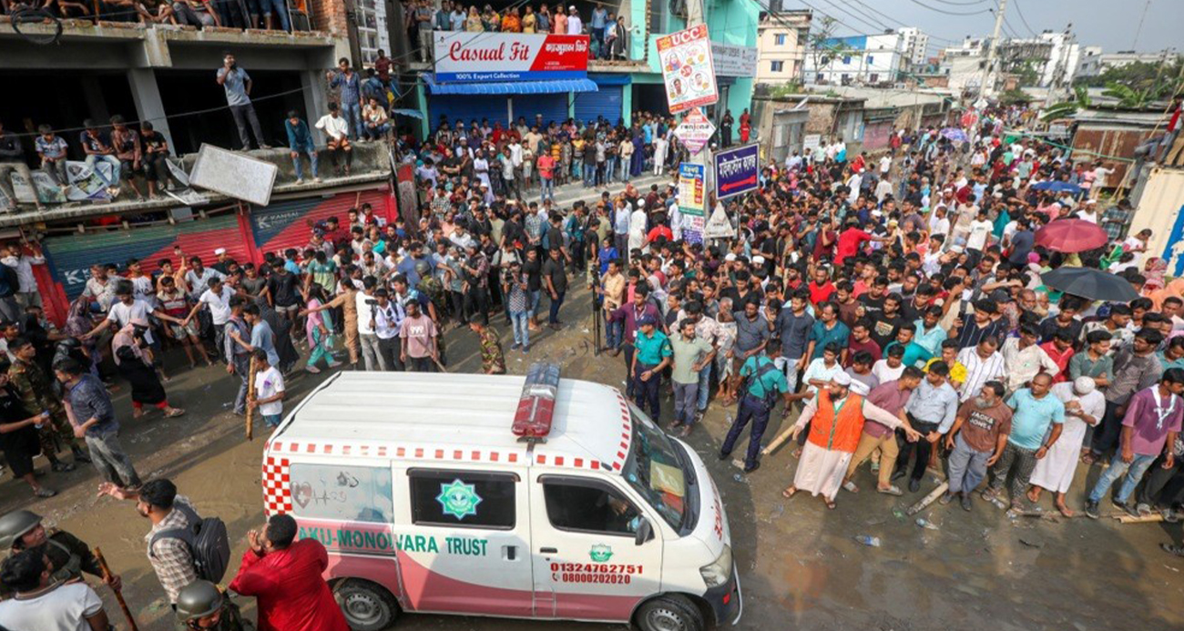 Bangladeş'teki uçak kazasında can kaybı 20'ye yükseldi