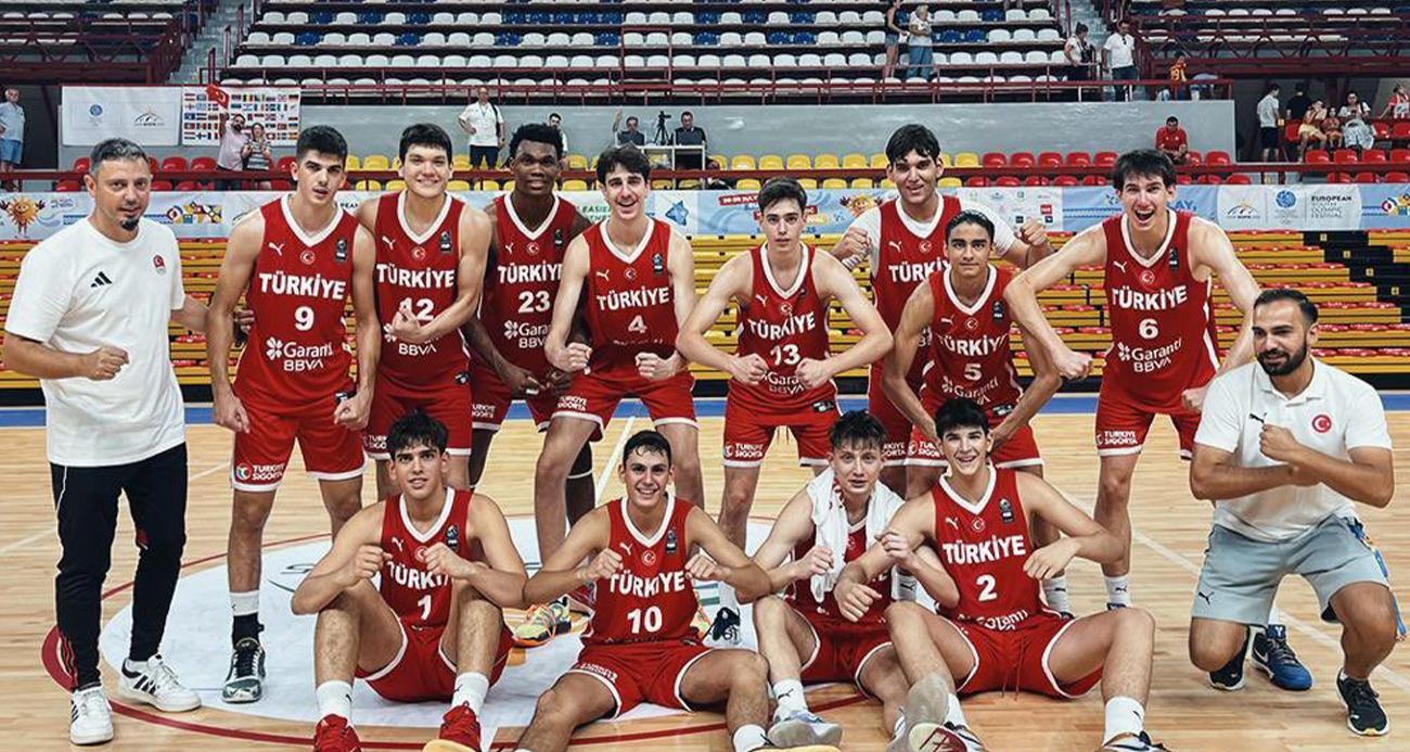 Genç Erkek Basketbol Milli Takımı, ilk maçında ev sahibi Kuzey Makedonya’yı mağlup etti