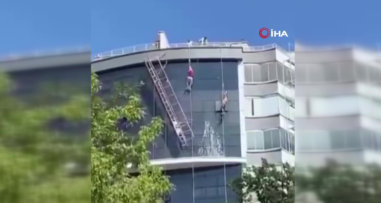 Yürekleri ağza getiren görüntü!