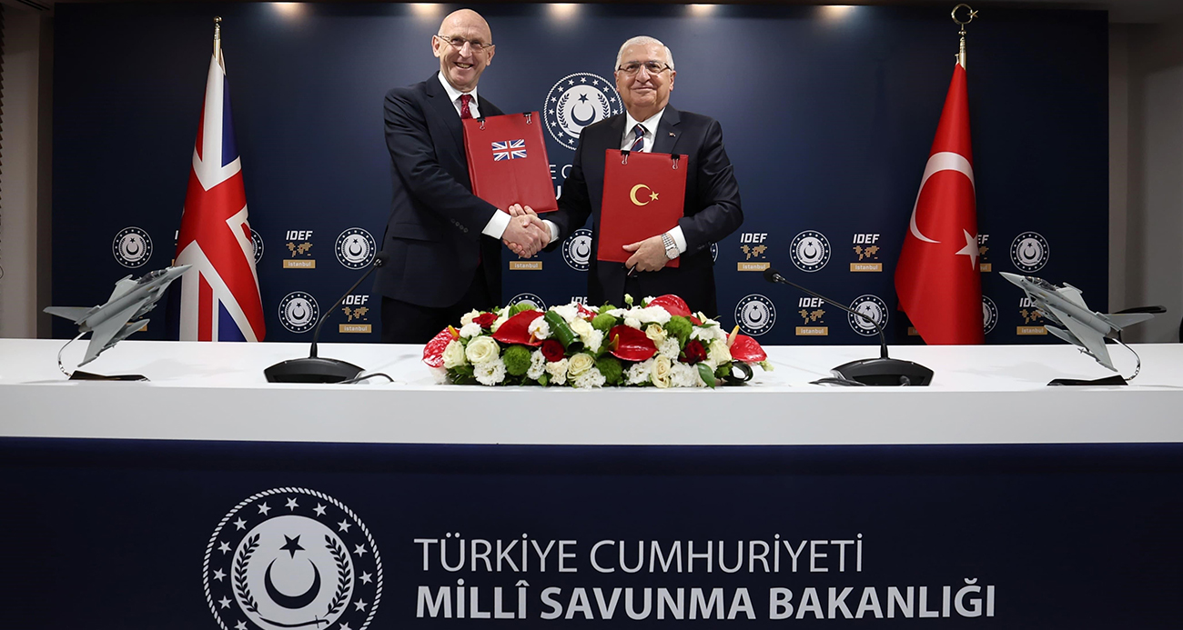 Türkiye’nin Eurofighter kullanıcısı olarak kabulüne ilişkin tam kapsamlı mutabakat zaptı imzalandı