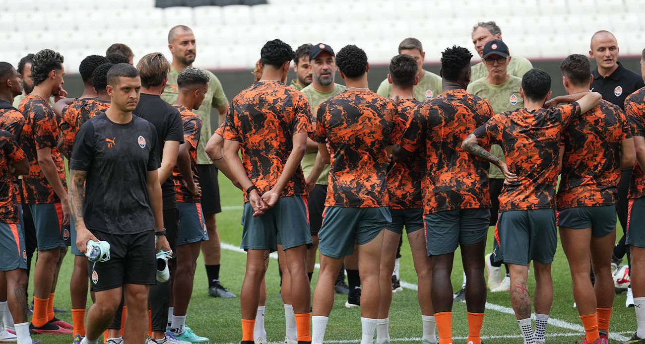 Shakhtar Donetsk, Beşiktaş maçının hazırlıklarını tamamladı