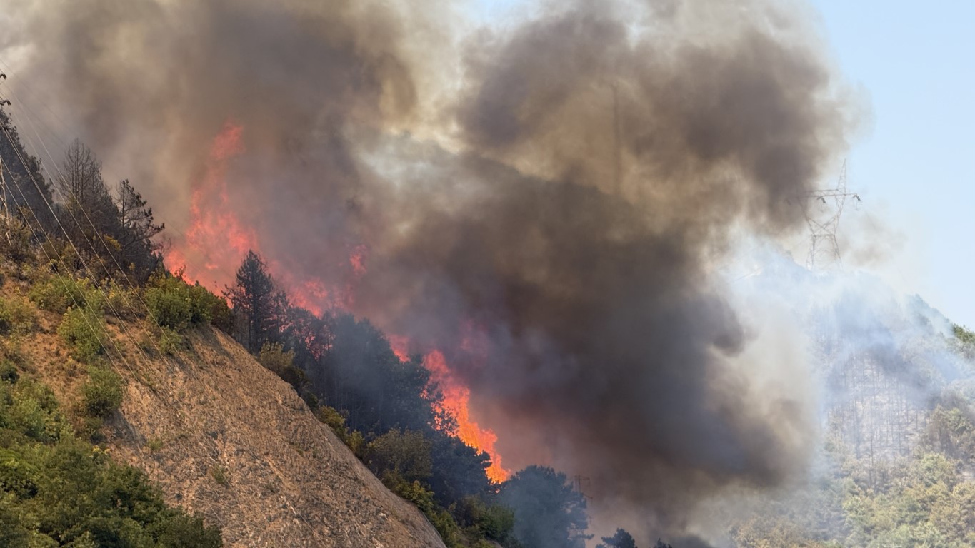 Sakarya’da alevlere müdahale sürüyor: Nuruosmaniye Mahallesi boşaltıldı