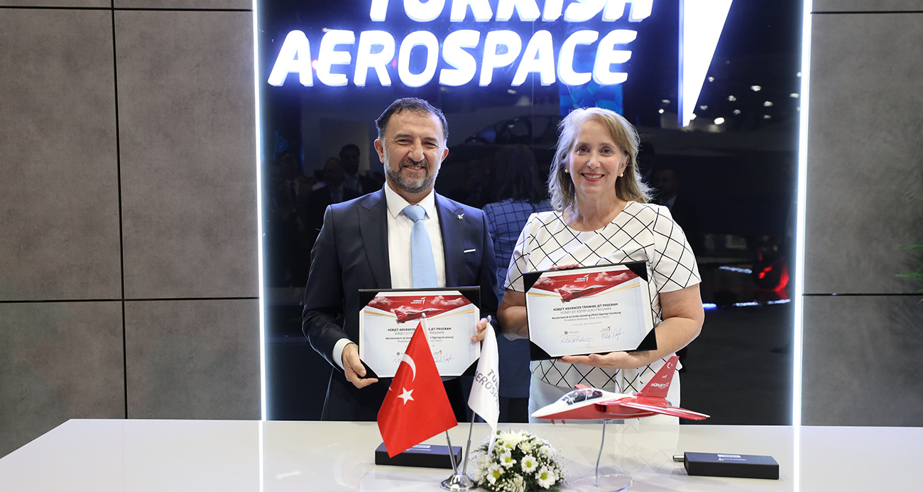 TUSAŞ ile Ge-Aerospace arasında HÜRJET Jet eğitim uçağının motoru için mutabakat zaptı imzalandı