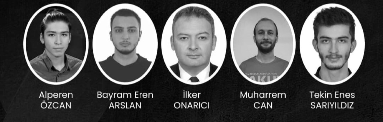 Eskişehir’de orman yangınında şehit olan 5 AKUT gönüllüsü Ankara’da son yolculuğuna uğurlandı