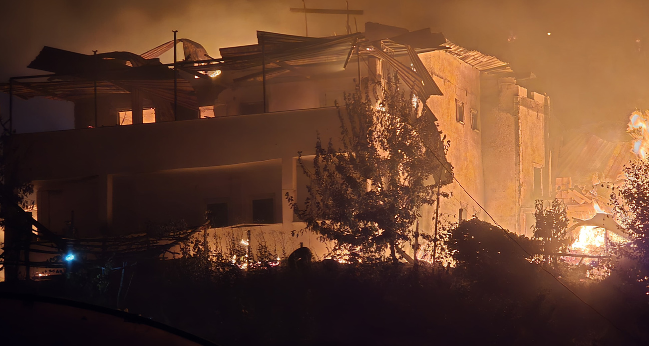 Karabük’teki orman yangınlarında 40 ev alevlere teslim oldu