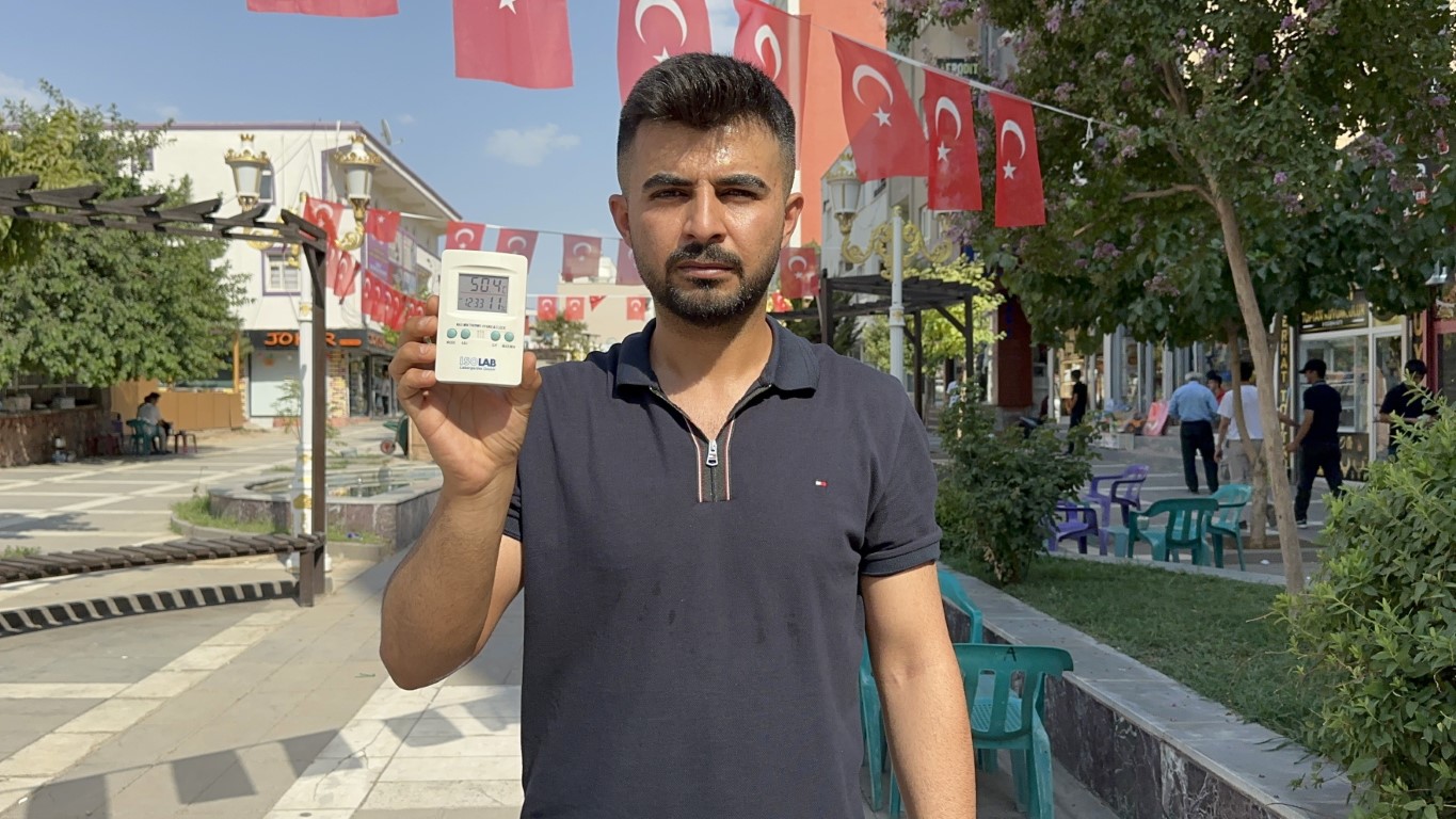 Silopi’de sıcaklık rekoru: Termometre 50 dereceyi aştı