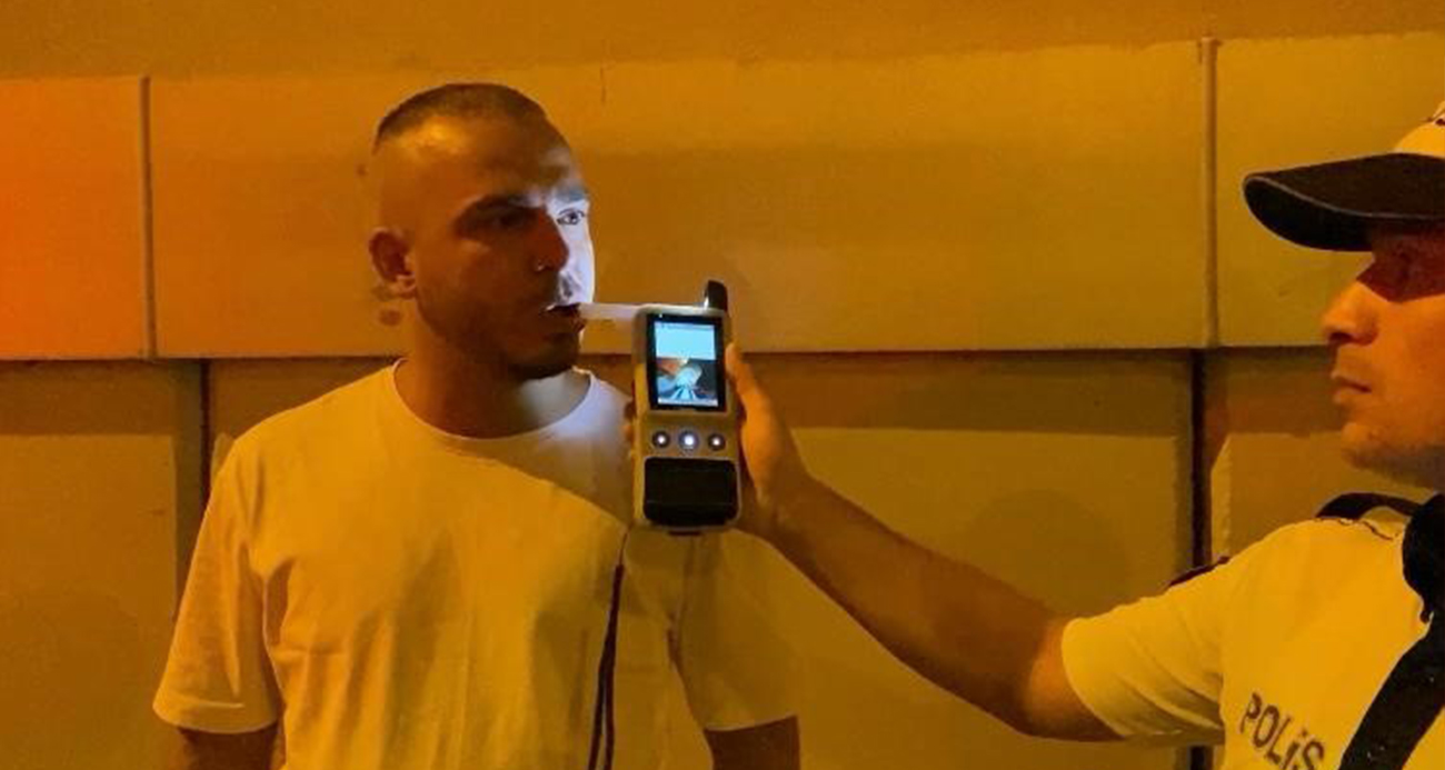 Polis olacağını söyledi, alkollü araç kullanmaktan ehliyetine 2. kez el konuldu