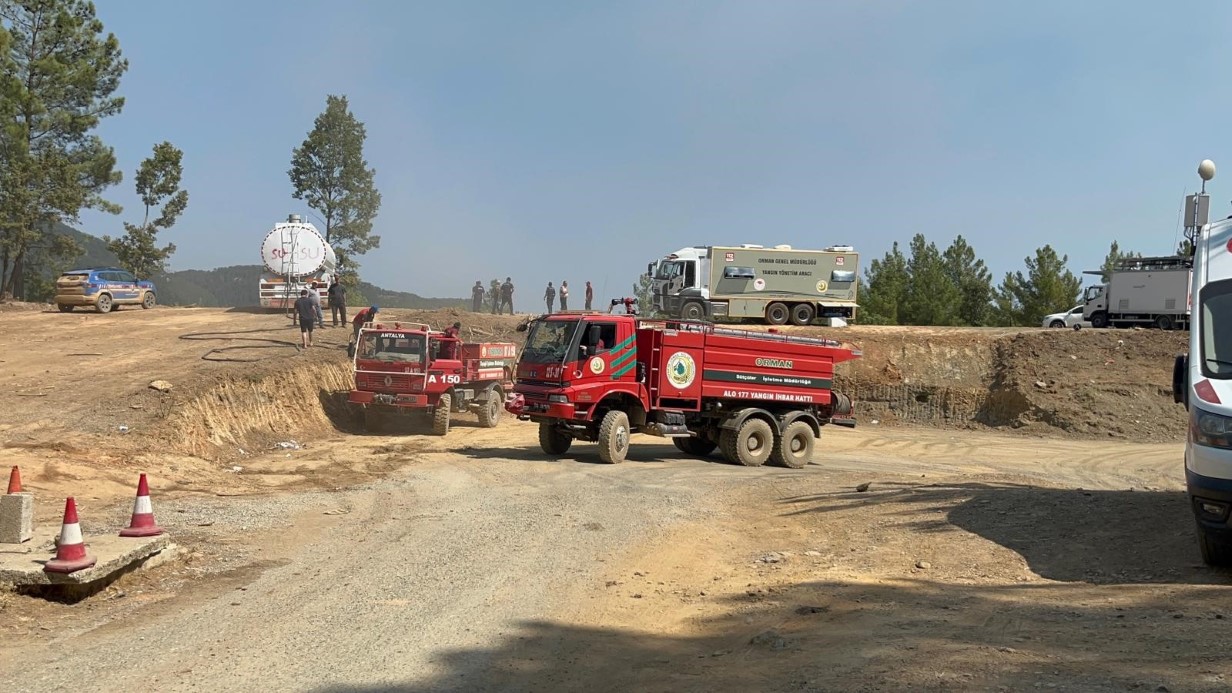 Gazipaşa’daki orman yangını 3. gününde kontrol altına alındı