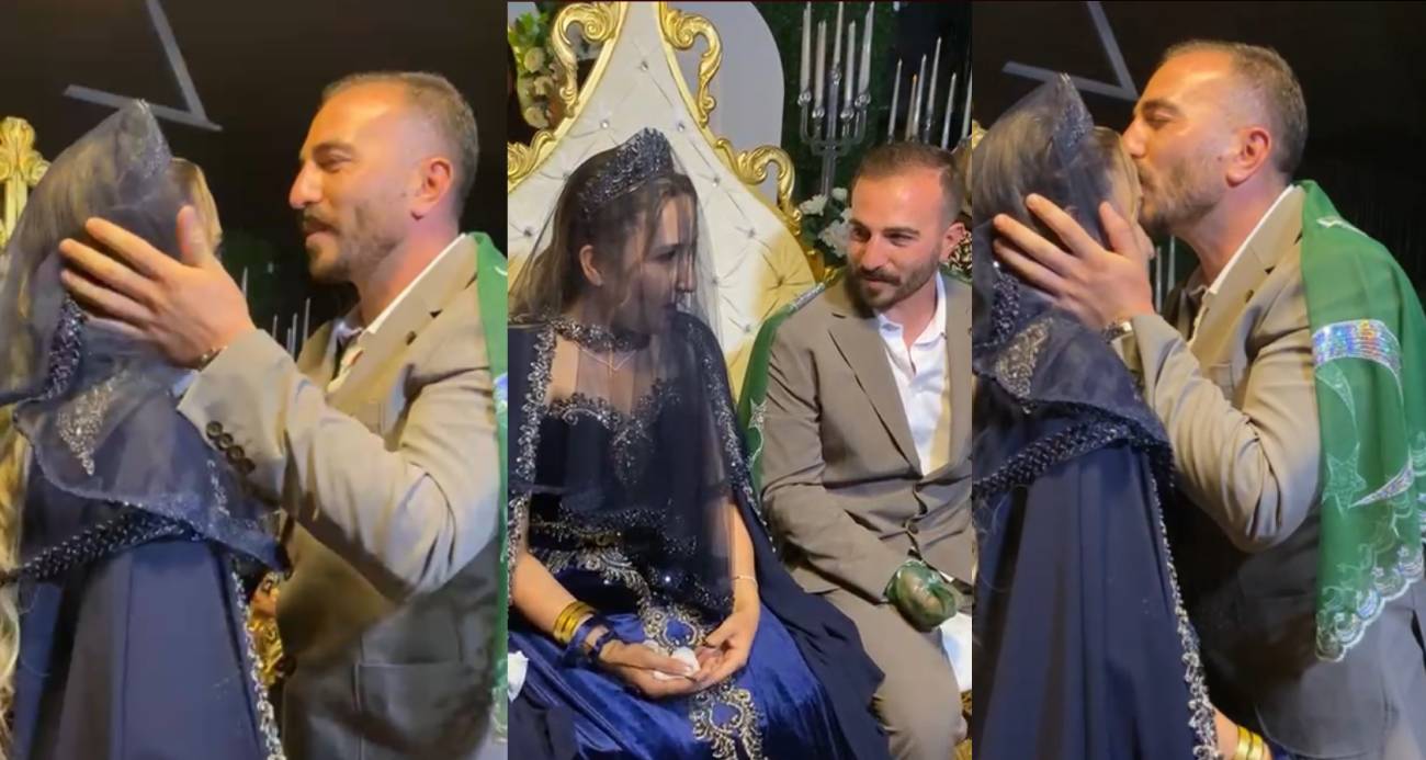 Evlendikten 1 hafta sonra şehit olan Kocaman’ın kınasına ait görüntüler ortaya çıktı