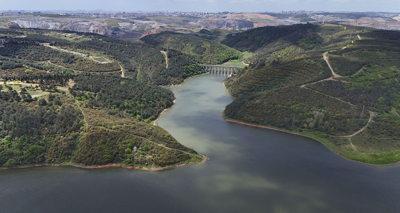 İstanbul Barajlarında doluluk oranı yüzde 55’in altına düştü