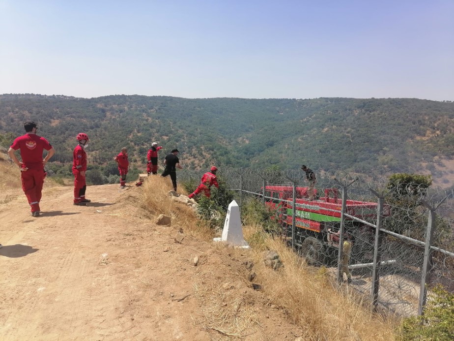 Komşuda çıkan yangının dumanı Edirne’ye ulaştı: Görüş mesafesi azaldı