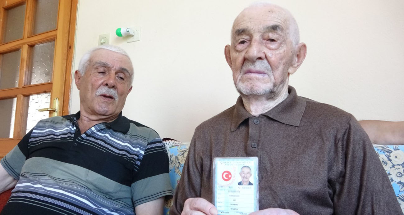 Giresunlu 101 yaşındaki Ali Dede: ''Erdoğan gerçek bir lider"